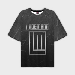 Мужская футболка oversize 3D LINDEMANN