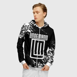 Мужская толстовка 3D на молнии LINDEMANN - фото 2
