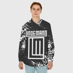 Мужская рубашка oversize 3D LINDEMANN - фото 2