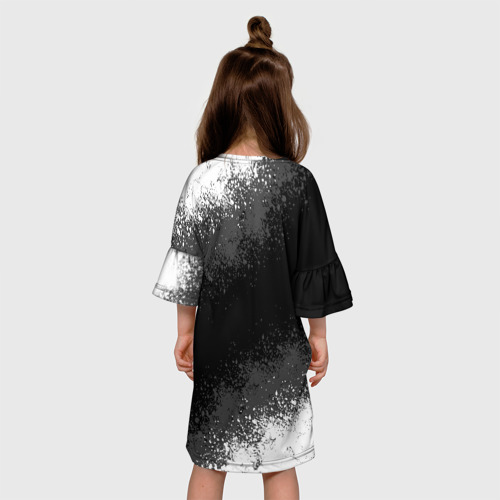 Детское платье 3D с принтом Conor McGregor | Конор МакГрегор (Z), вид сзади #2