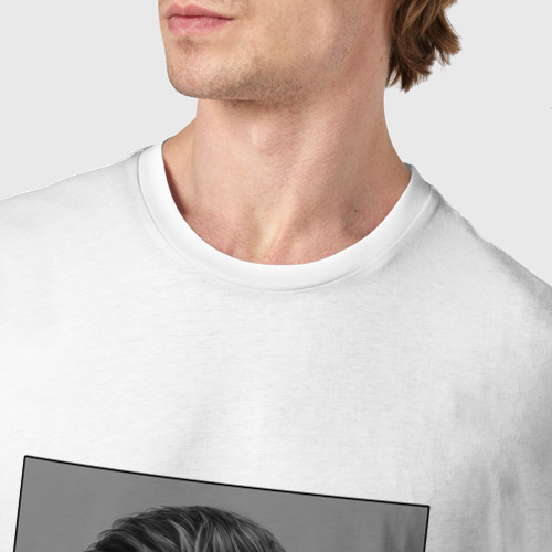 Мужская футболка хлопок Conor McGregor Конор МакГрегор, цвет белый - фото 6