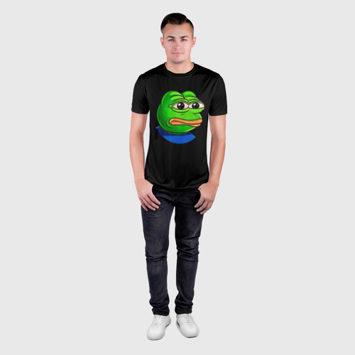 Мужская футболка 3D Slim Frog - фото 4