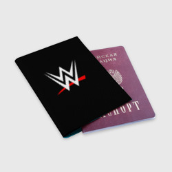 Обложка для паспорта матовая кожа WWE - фото 2