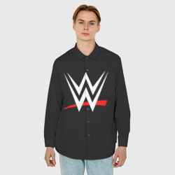 Мужская рубашка oversize 3D WWE - фото 2