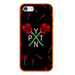Чехол для iPhone 5/5S матовый Payton Moormeier - тикток розы