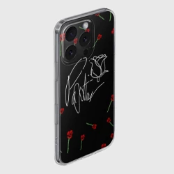 Чехол для iPhone 16 Pro Max силиконовый с защитой камеры Payton Moormeier - Tiktok - фото 2