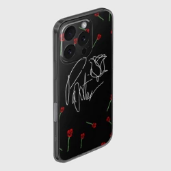 Чехол для iPhone 16 Pro силиконовый с защитой камеры Payton Moormeier - Tiktok - фото 2