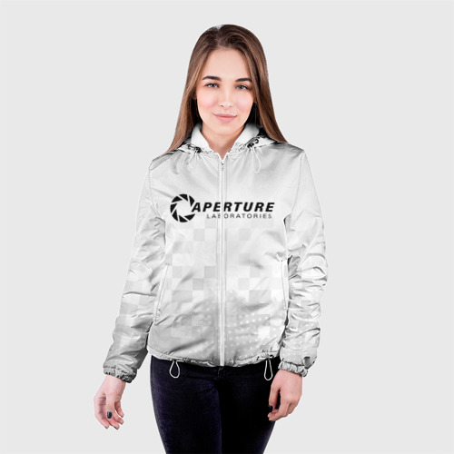Женская куртка 3D Portal, цвет белый - фото 3