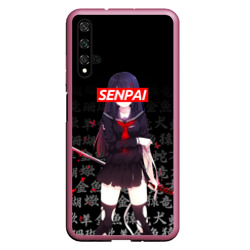 Чехол для Honor 20 Senpai anime сенпай героиня с катаной katana