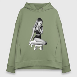 Женское худи Oversize хлопок Ariana Grande