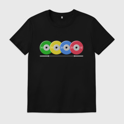 Мужская футболка хлопок Тяжелая атлетика