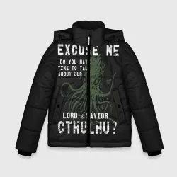Зимняя куртка для мальчиков 3D Cthulhu