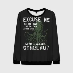 Мужской свитшот 3D Cthulhu
