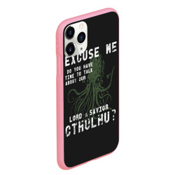 Чехол для iPhone 11 Pro Max матовый Cthulhu - фото 2