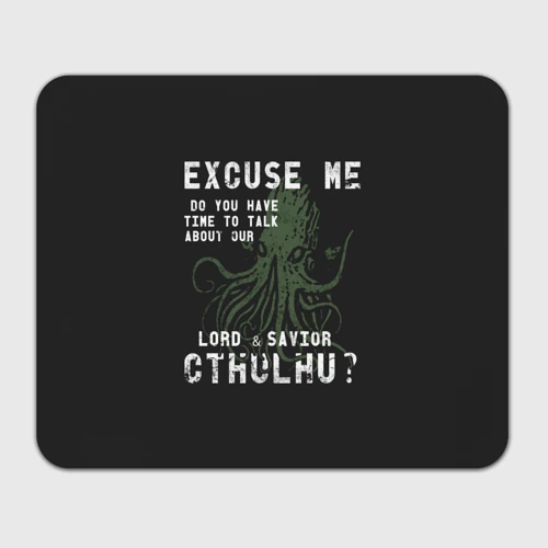 Прямоугольный коврик для мышки Cthulhu