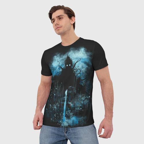 Мужская футболка 3D Ктулху, цвет 3D печать - фото 3