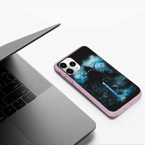 Чехол для iPhone 11 Pro матовый Ктулху, цвет розовый - фото 5
