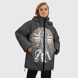 Женская зимняя куртка Oversize Cthulhu - фото 2