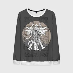 Мужской свитшот 3D Cthulhu