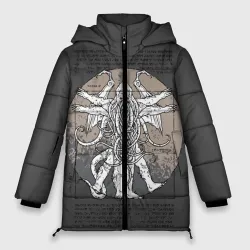 Женская зимняя куртка Oversize Cthulhu