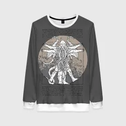 Женский свитшот 3D Cthulhu