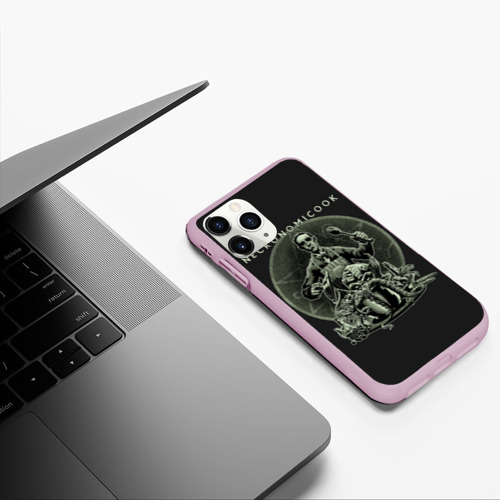 Чехол для iPhone 11 Pro матовый Cthulhu, цвет розовый - фото 5