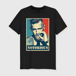 Мужская футболка хлопок Slim Notorious