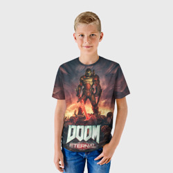 Детская футболка 3D Doom eternal - фото 2