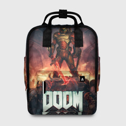 Женский рюкзак 3D Doom eternal
