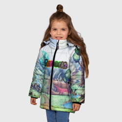 Зимняя куртка для девочек 3D Terraria - фото 2
