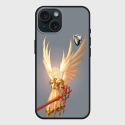 Чехол силиконовый для Apple iPhone 15 матовый Heroes of Might and Magic
