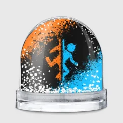 Игрушка Снежный шар Portal портал