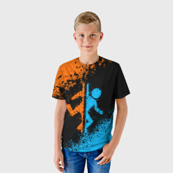 Детская футболка 3D Portal портал - фото 2