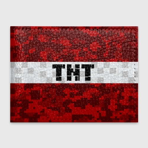 Обложка для студенческого билета Minecraft TNT Майнкрафт ТНТ