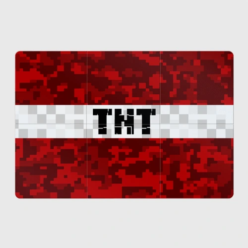 Магнитный плакат 3Х2 Minecraft TNT Майнкрафт ТНТ