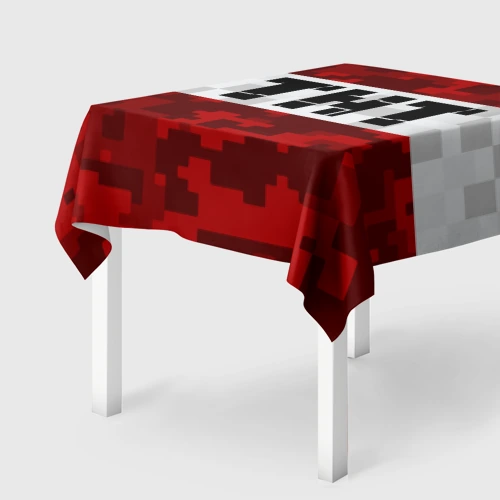 Скатерть 3D Minecraft TNT Майнкрафт ТНТ