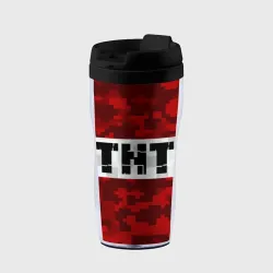Термокружка-непроливайка Minecraft TNT Майнкрафт ТНТ