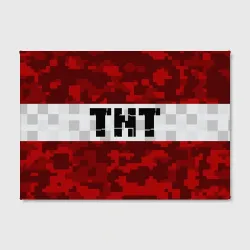 Холст прямоугольный Minecraft TNT Майнкрафт ТНТ - фото 2