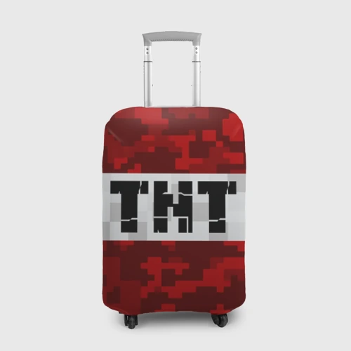 Чехол для чемодана 3D Minecraft TNT Майнкрафт ТНТ
