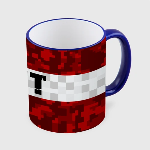 Кружка с полной запечаткой Minecraft TNT Майнкрафт ТНТ