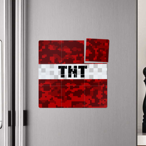 Магнитный плакат 3Х3 Minecraft TNT Майнкрафт ТНТ - фото 4