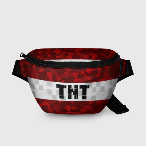 Поясная сумка 3D Minecraft TNT Майнкрафт ТНТ
