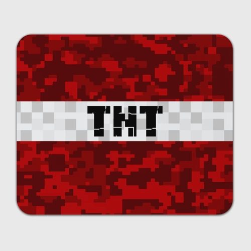 Прямоугольный коврик для мышки Minecraft TNT Майнкрафт ТНТ