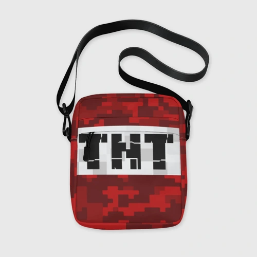 Сумка через плечо 3D Minecraft TNT Майнкрафт ТНТ