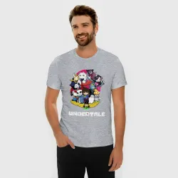 Мужская футболка хлопок Slim Undertale - фото 2