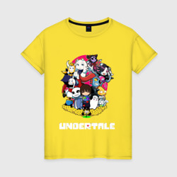 Женская футболка хлопок Undertale