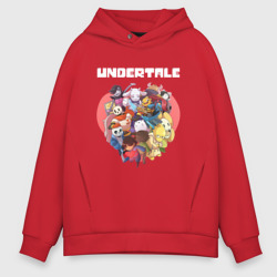 Мужское худи Oversize хлопок Undertale