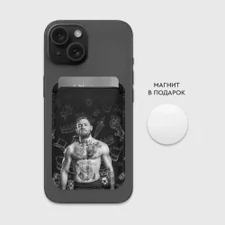 Картхолдер Magsafe магнитный Conor McGregor - фото 2