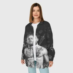 Женская рубашка oversize 3D Conor McGregor - фото 2
