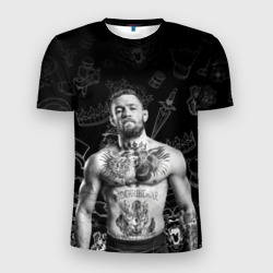 Мужская футболка 3D Slim Conor McGregor